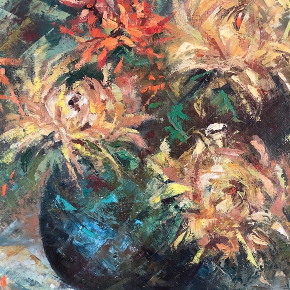 Vintage Original Framed Oil on Canvas - Picture 4 of 11